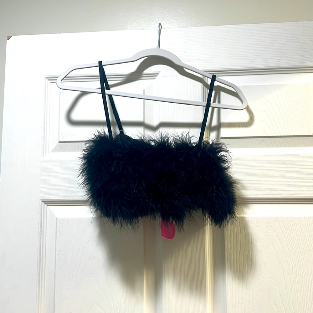 Tube top feather